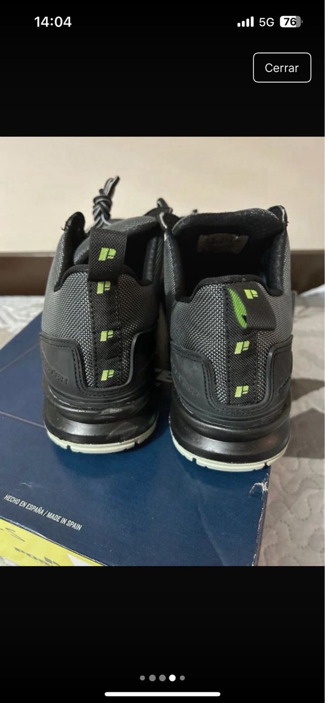 Zapatos seguridad POSSTER negros