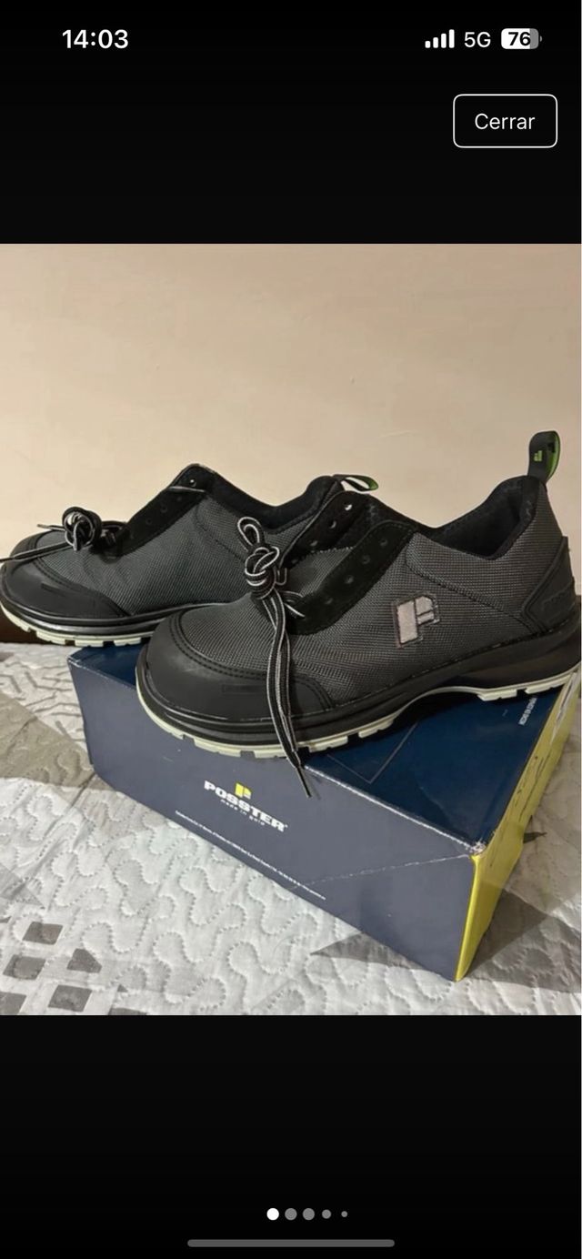 Zapatos seguridad POSSTER negros
