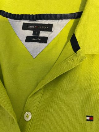Polo Tommy Hilfiger verde - Talla S