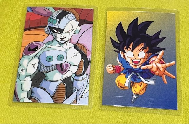 2 Cromos Dragon Ball Z. Norma Editorial