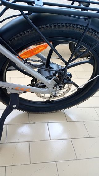 Bicicleta eléctrica Engwe P1 plata