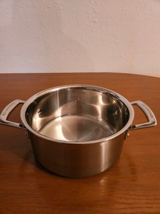 Olla Le Creuset acero inoxidable 20cm