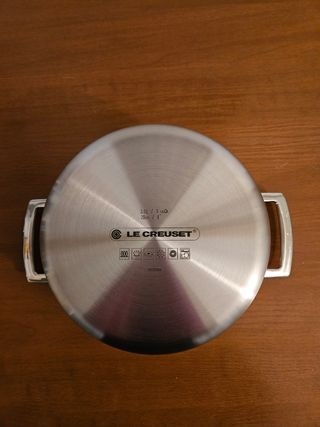 Olla Le Creuset acero inoxidable 20cm