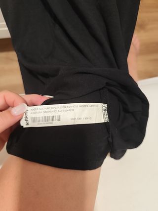 Vestido negro mujer