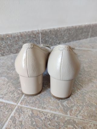 Carlo Pazolini - Scarpe beige open toe in cuoio