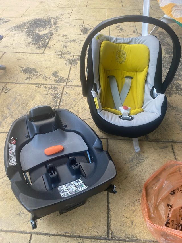 Cybex Silla Coche Grupo 0 + Base Isofix