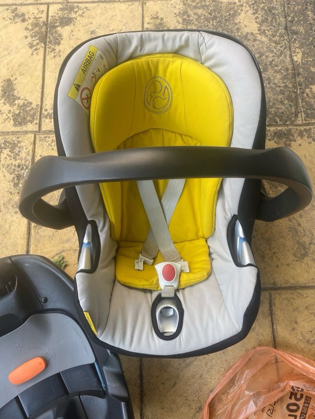 Cybex Silla Coche Grupo 0 + Base Isofix