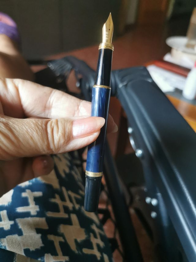 Bolígrafos Estilográficos Azules