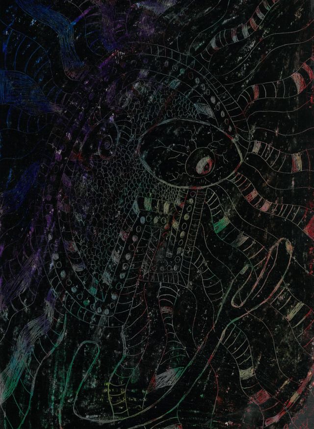 Cuadro arte abstracto - Lámina dibujo