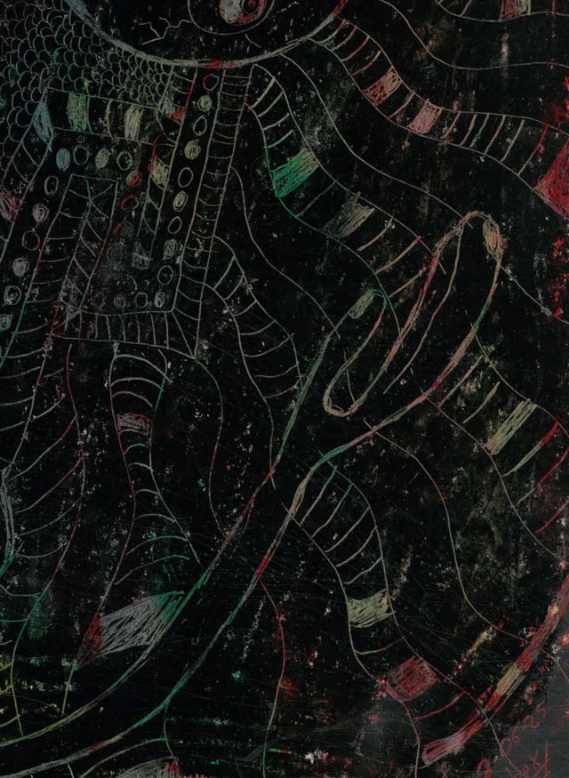 Cuadro arte abstracto - Lámina dibujo