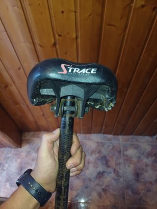 Sillín bici Trick - Tija integrada