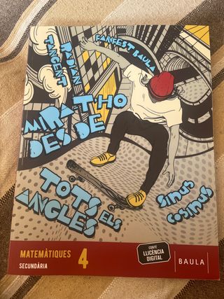 Matemàtiques 4t Secundària Llibre alumne Fanfest