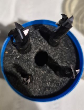 Juego fresas mecha 4 labios Guhring