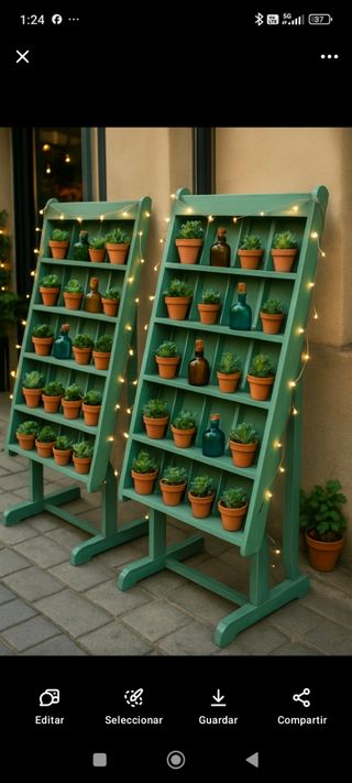 Estanterías de madera - Decoración