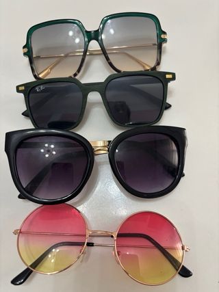 Gafas sol - 4 modelos