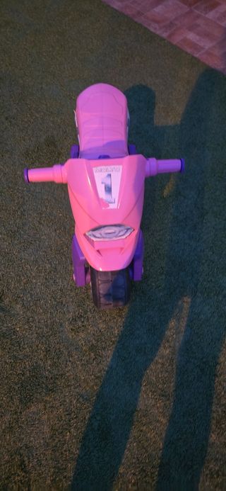 Moto infantil Molto rosa-morada