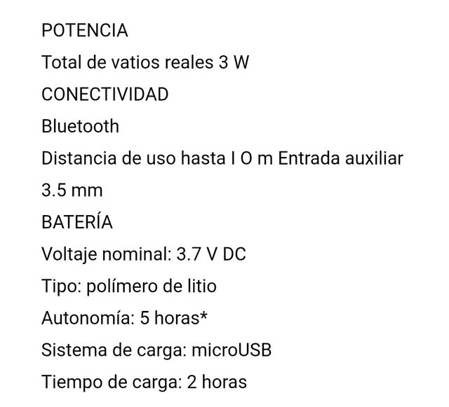 Altavoz ZIU Bluetooth Estilo vintage.Nwgro y gris.