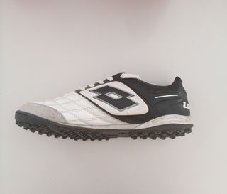 Botas fútbol sala Lotto - Blancas y Negras