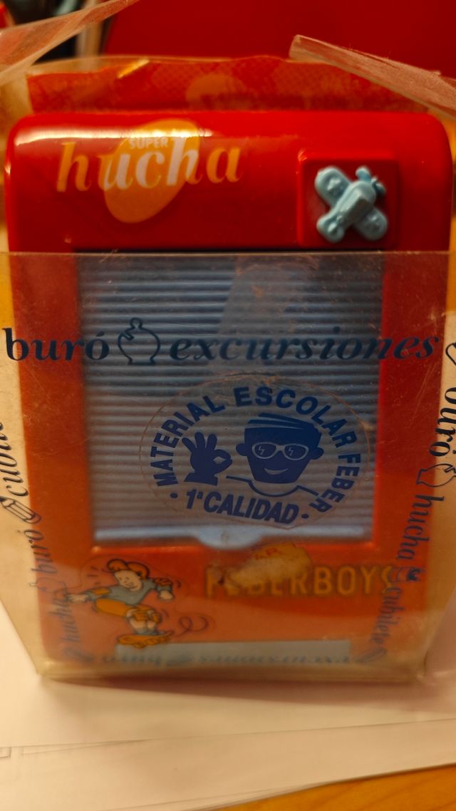 Hucha Feberboys Super Hucha. Juguete vintage 