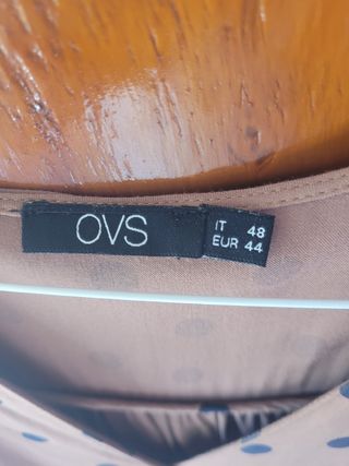 Abito OVS - L - Pois Marrone