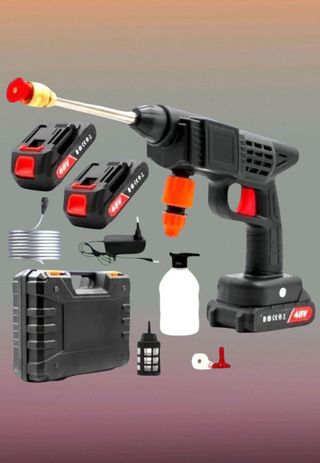 Pistola Idropulitrice a Batteria Ricaricabile Set 