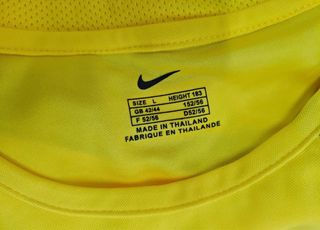 Camiseta Stussy x Brasil Amarilla