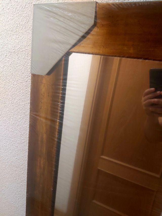 Espejo grande dorado