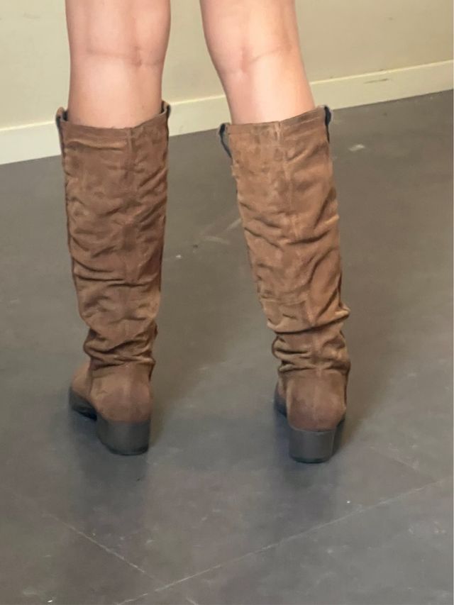Botas altas marrón