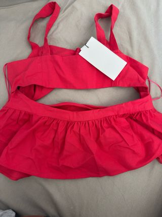 Top rosa Zara - nuevo