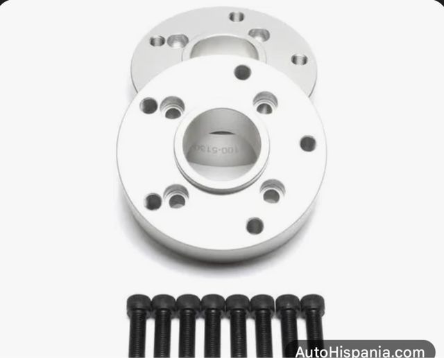 4 separadores adaptadores de aluminio 4x100 5x130e