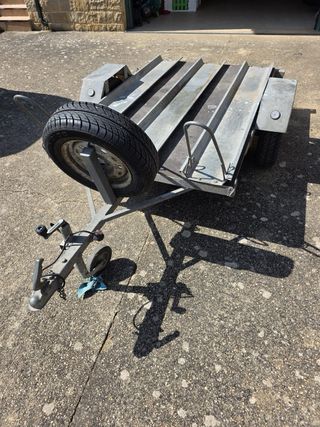 Remolque rueda grande para motos