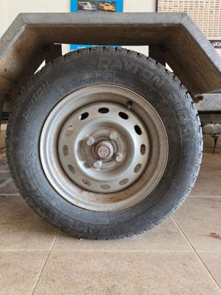 Remolque rueda grande para motos