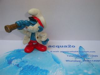 Puffo Capitano - Figurina Smurfs