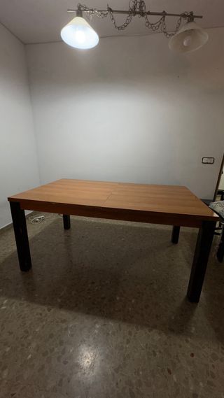 Mesa comedor madera-metal