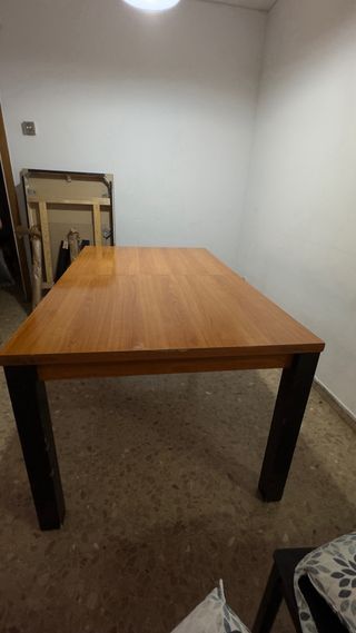 Mesa comedor madera-metal