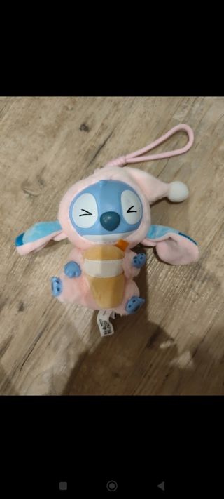 Stitch peluche - Llavero - rosa