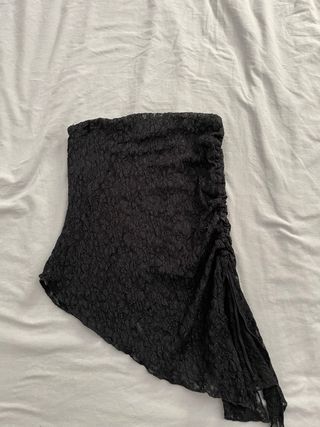 Top negro Bershka