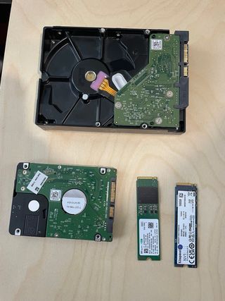 SSD NVMe + HDD 1TB nuevos – desde 25€ / Pack 175€
