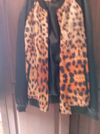 Chaqueta Zara Leopardo