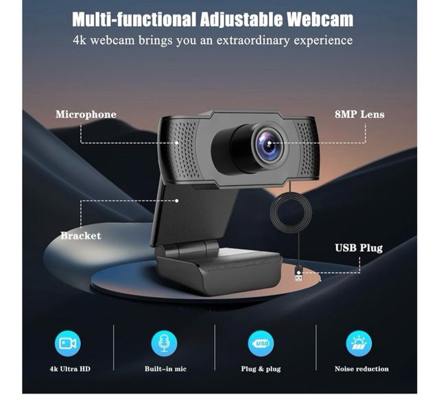 Webcam con Micrófono - Nueva a estrenar.