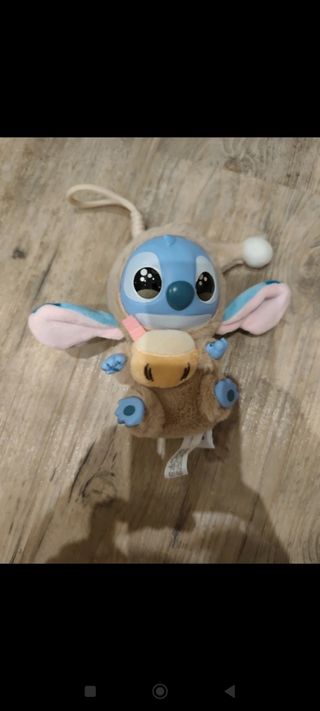 Stitch Bubu Beige - Peluche Con caja original