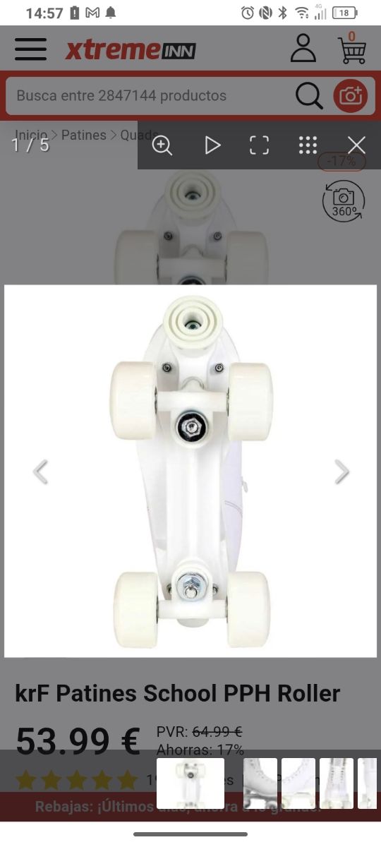 Patines KrF School PPH Roller