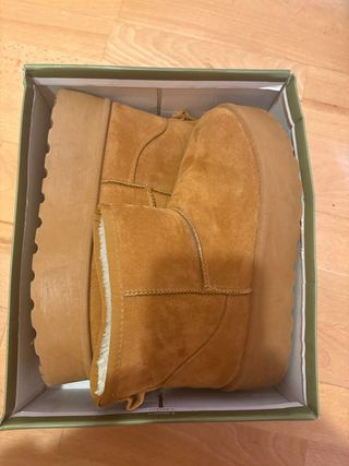 Botas estilo UGG Marrón Alta Moda