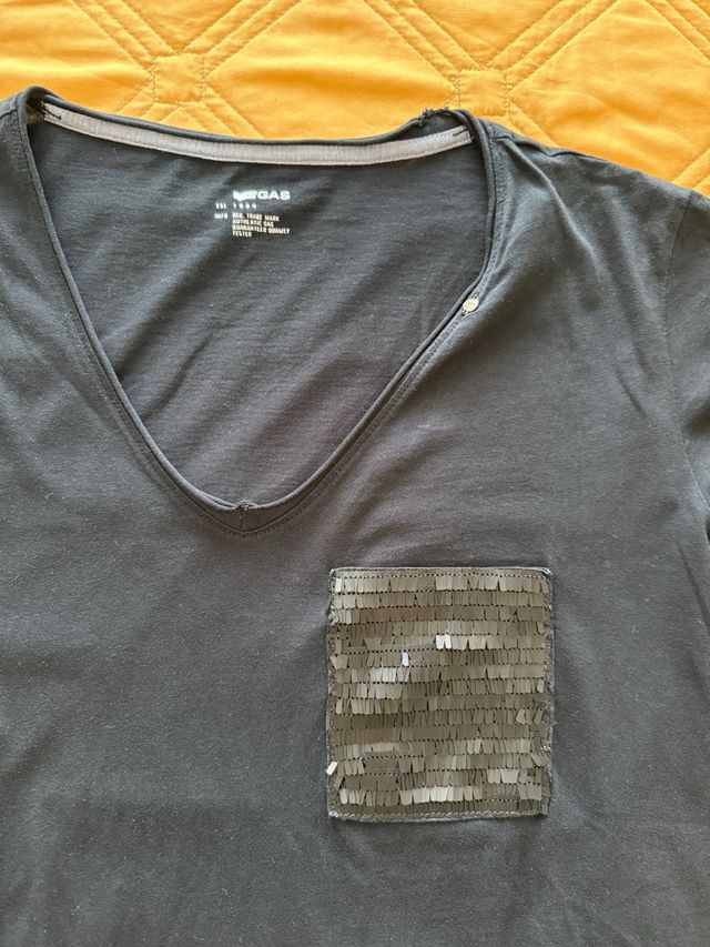 Maglietta GAS nera tg.L