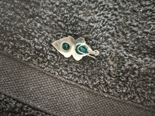 Set joyas plata 925 con piedras de fantasía
