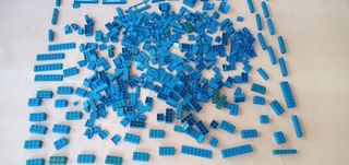 Lotti di pezzi LEGO blu in vendita