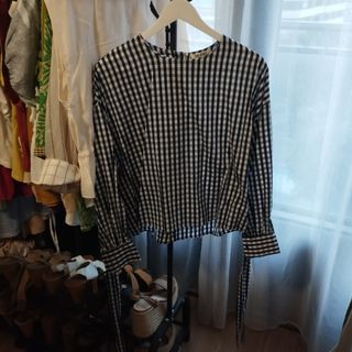 Camisa vichy DODO blanco&negro