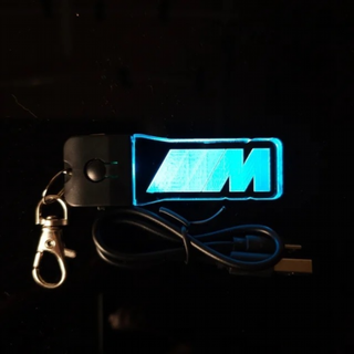 Llavero LED BMW M Logo - Multicolor