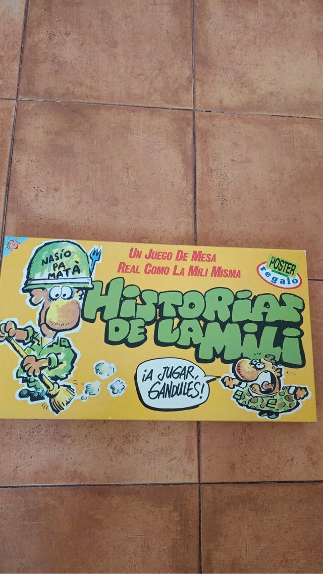 Historias de la Mili - Juego Mesa con poster