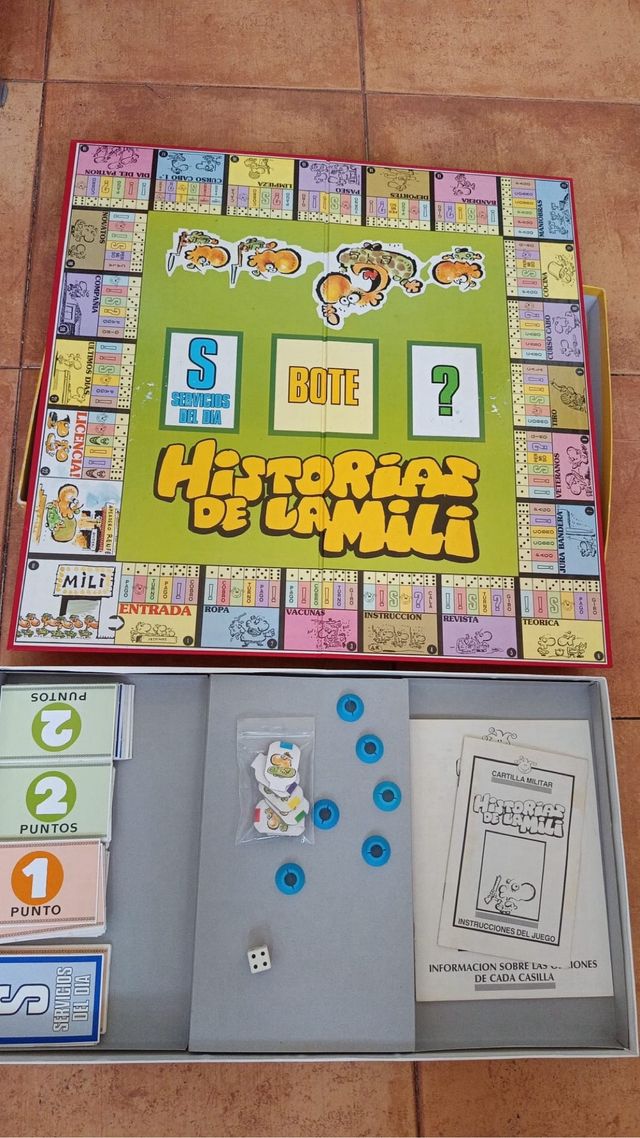 Historias de la Mili - Juego Mesa con poster